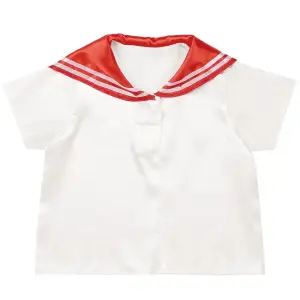 ソフトサテン セーラー服 C 赤